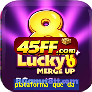 plataforma que da para depositar 1 real